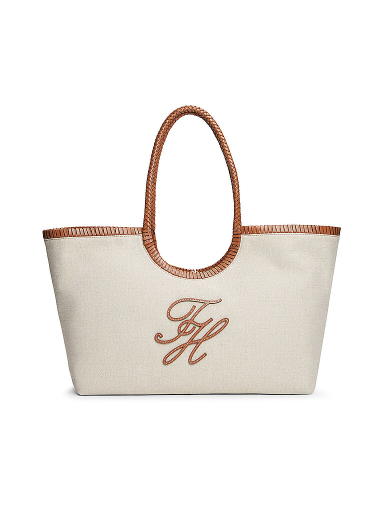 Tommy Hilfiger Bolso - Shopper TH ELEV crema