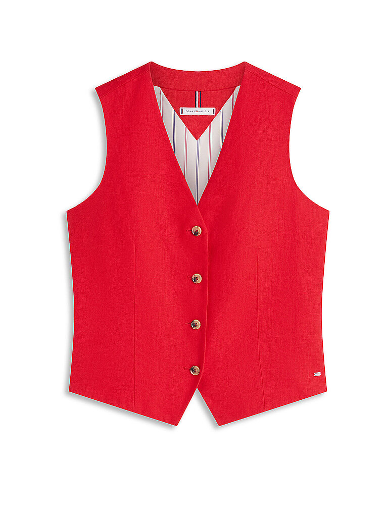 Tommy Hilfiger Chaleco rojo 36