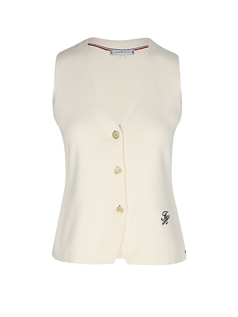 Tommy Hilfiger Chaleco crema L