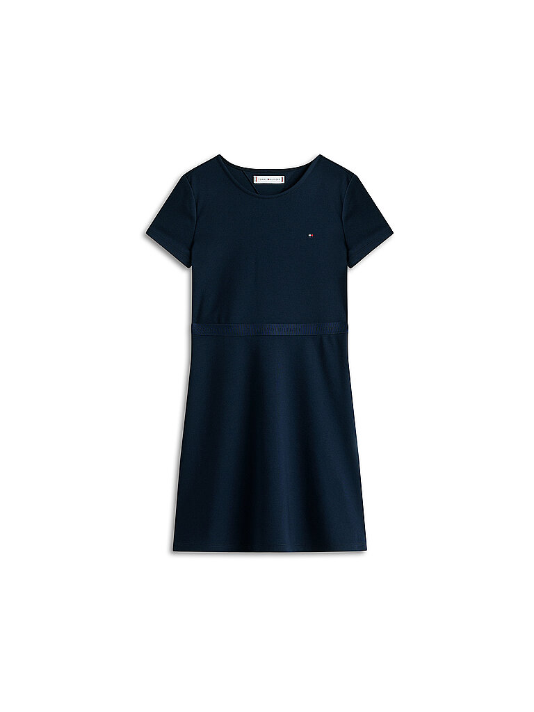 Tommy Hilfiger Vestido de niña azul oscuro