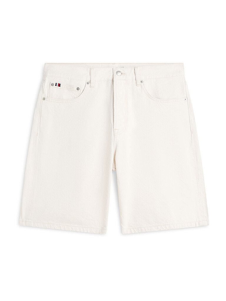 Pantalones cortos vaqueros crema 38