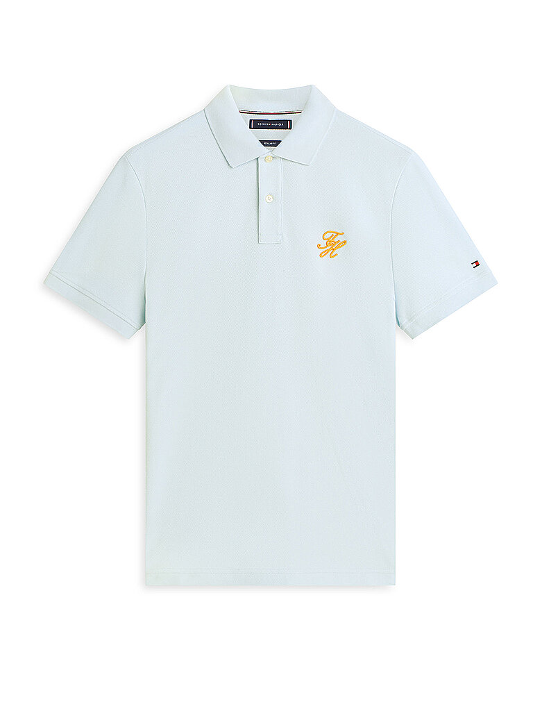 Polo TH SCRIPT azul claro M
