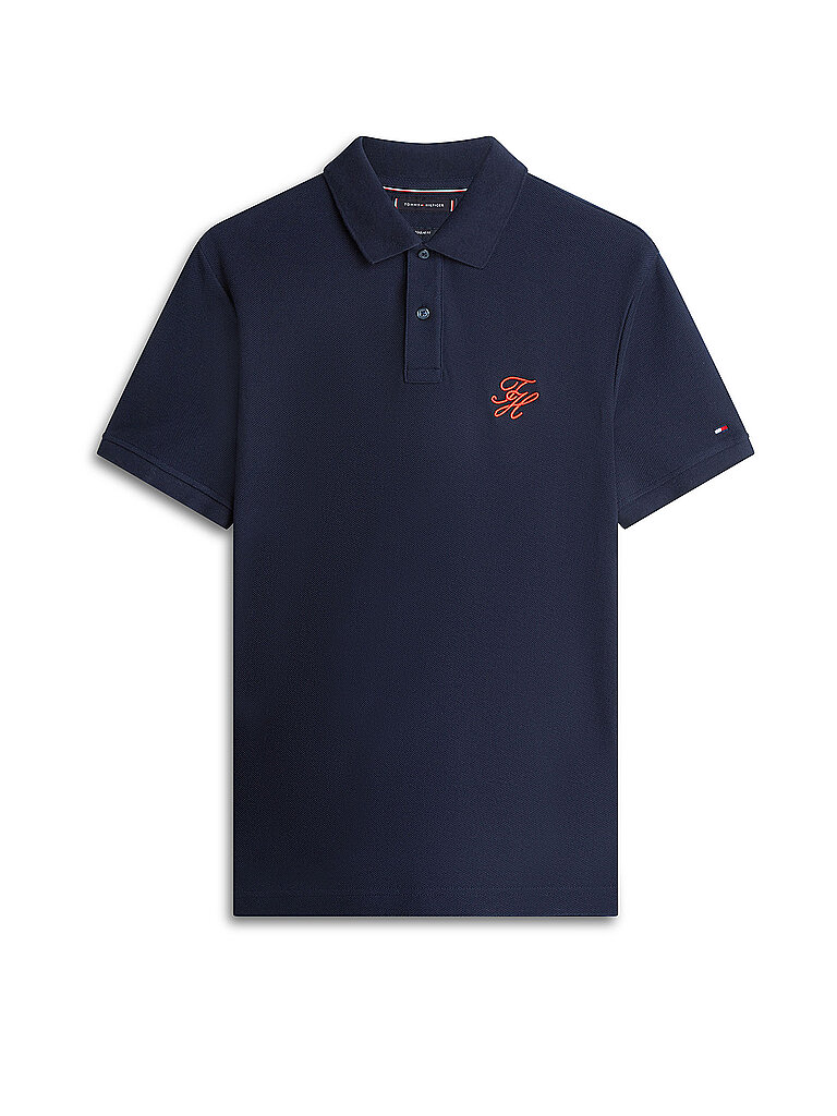 Polo TH SCRIPT azul oscuro L
