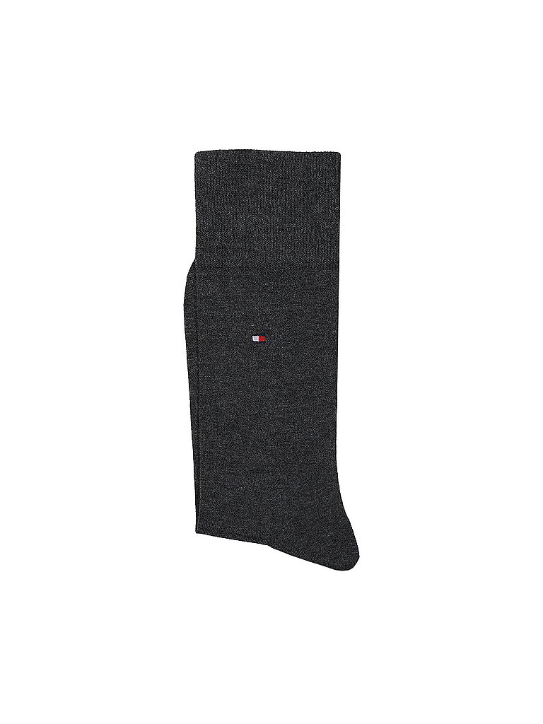 Calcetines gris oscuro jaspeado gris 39/40
