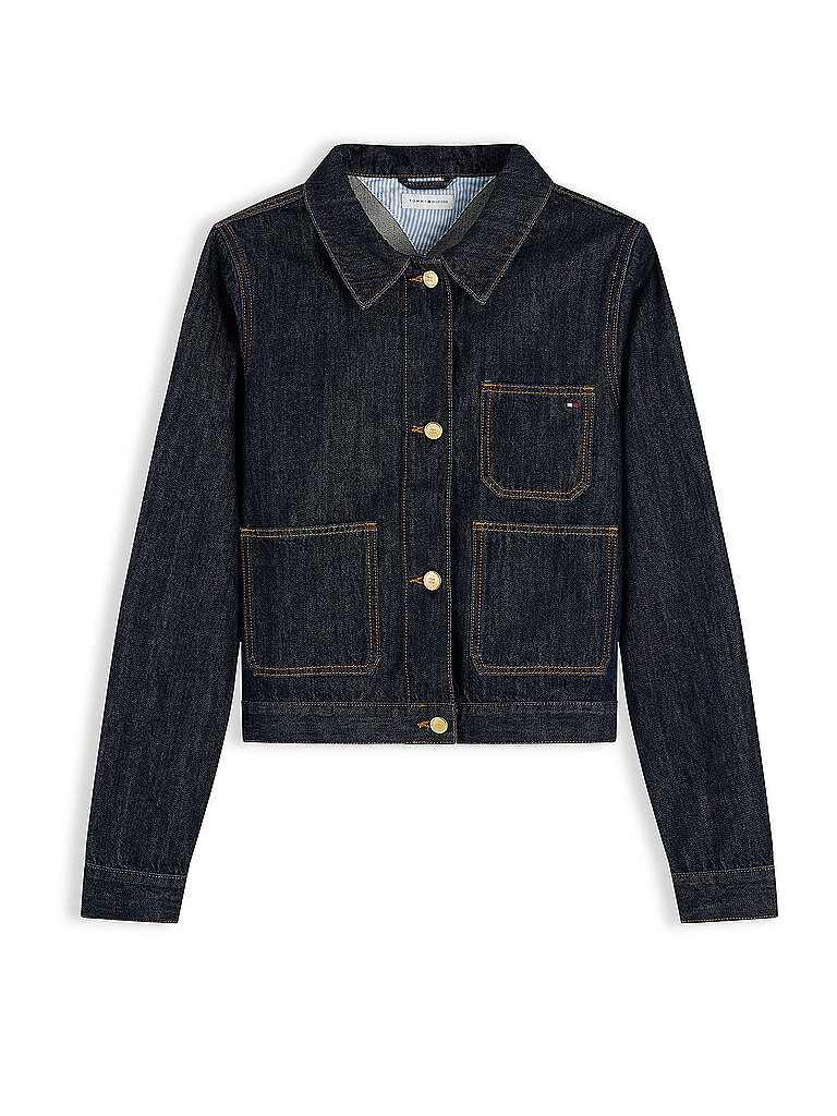 Chaqueta vaquera azul oscuro XL