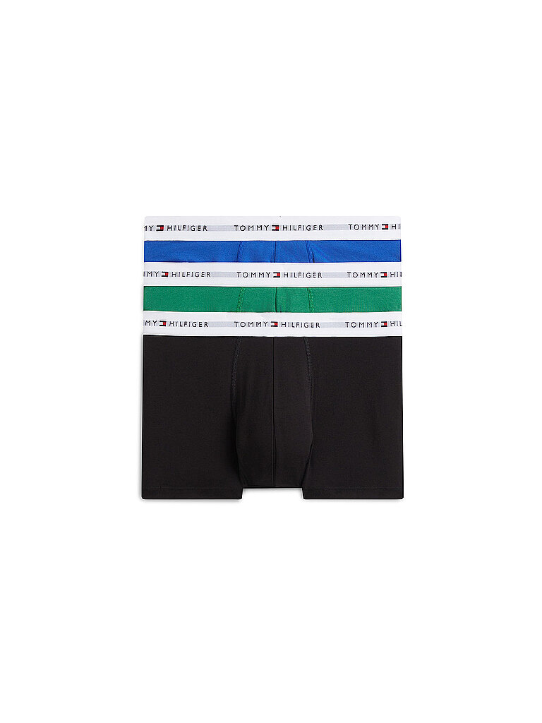 Tommy Hilfiger Pantalones 3 unidades rojo negro
