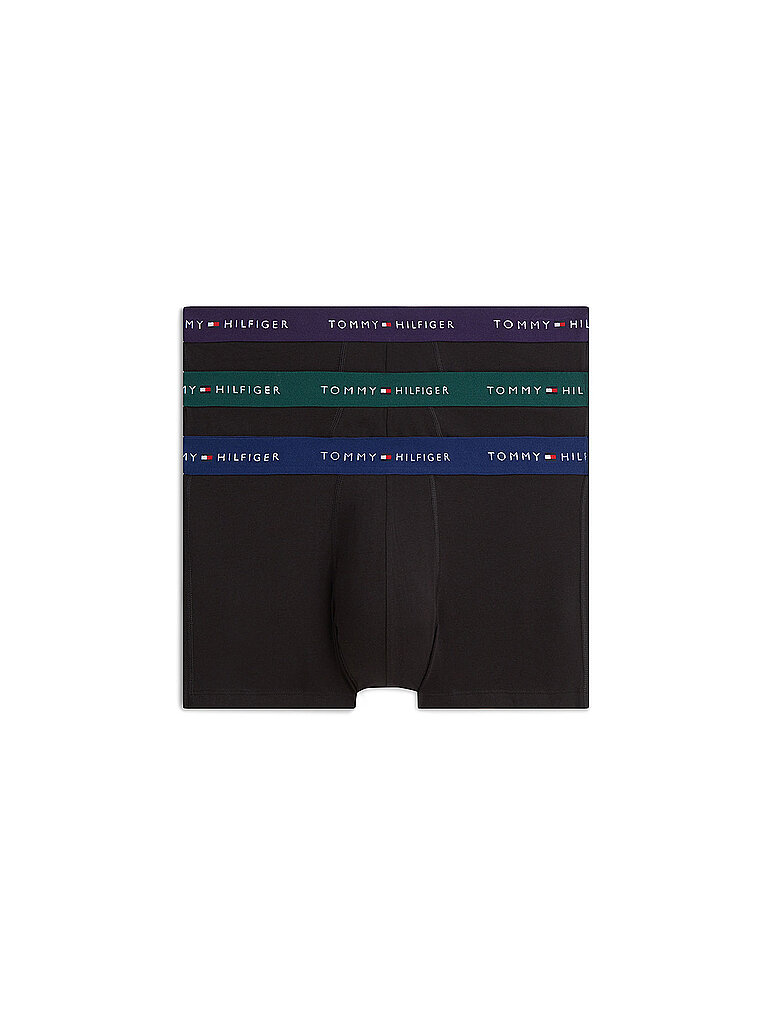 Tommy Hilfiger Pantalones 3 unidades negro azul oscuro