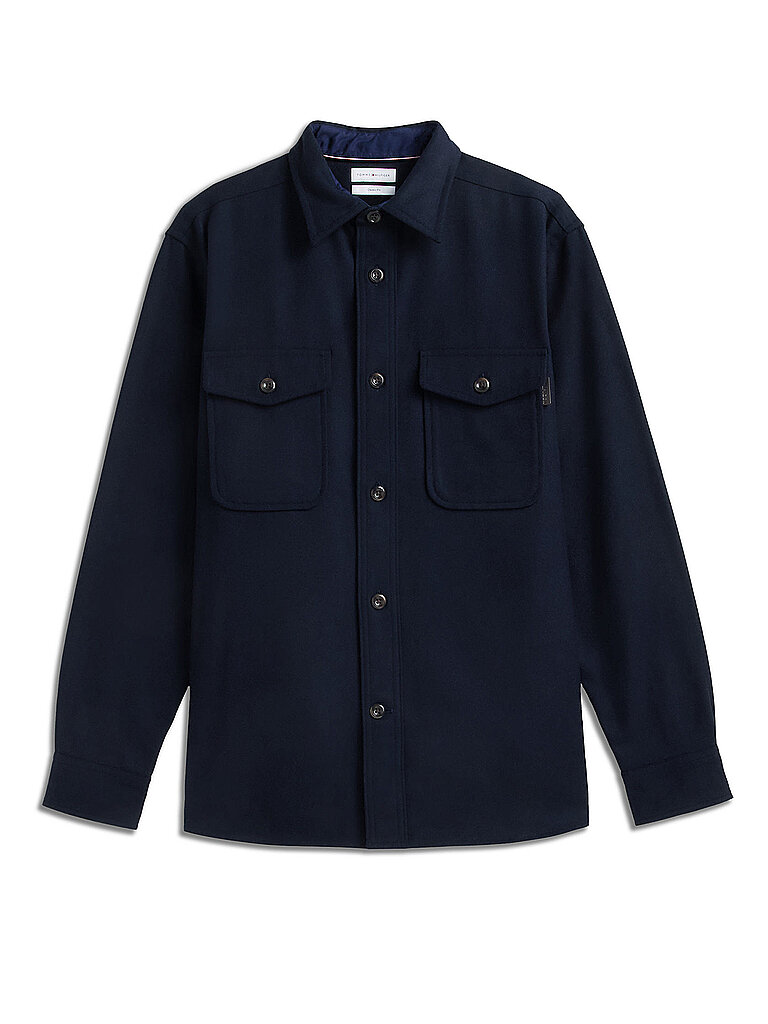 Tommy Hilfiger Overshirt azul oscuro