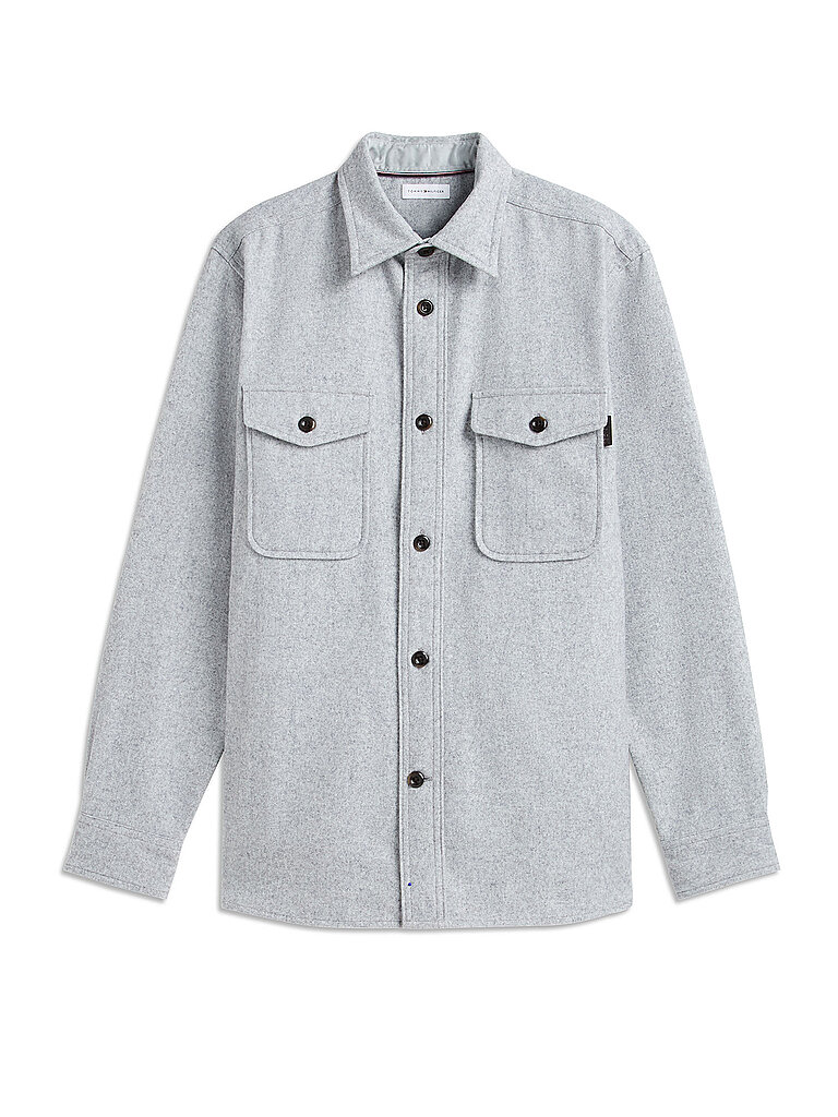Tommy Hilfiger Overshirt gris claro