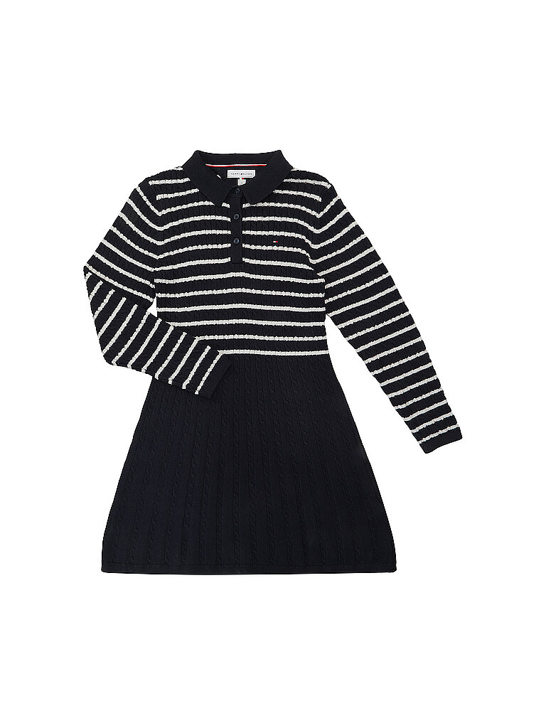 Tommy Hilfiger Vestido de niña azul oscuro