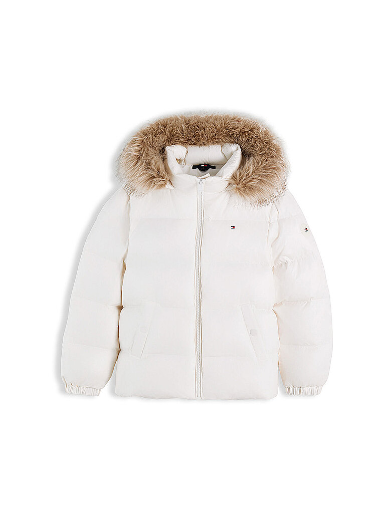 Tommy Hilfiger Chaqueta acolchada ESSENTIAL para niña blanco