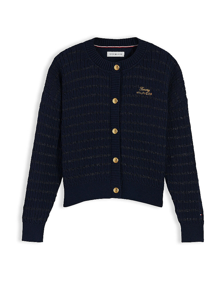 Tommy Hilfiger Cárdigan de niña azul oscuro