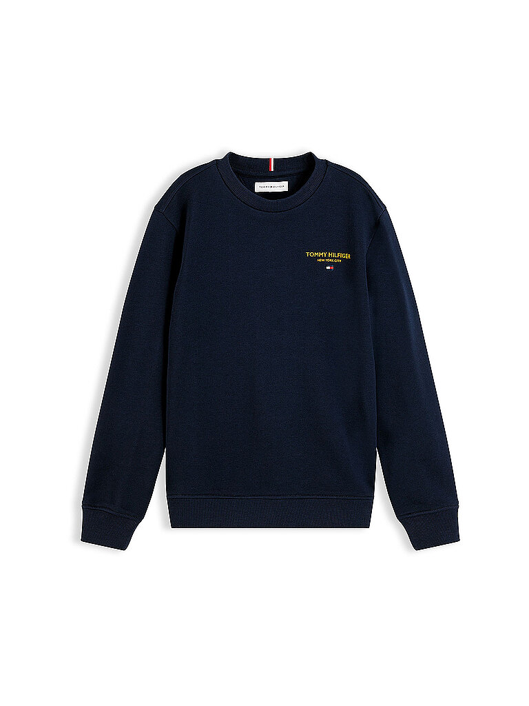 Tommy Hilfiger Suéter para niño azul oscuro