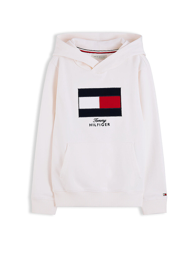 Tommy Hilfiger Sudadera con capucha para niño - Hoodie blanco
