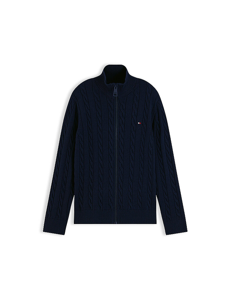Tommy Hilfiger Cárdigan de punto para niño azul oscuro