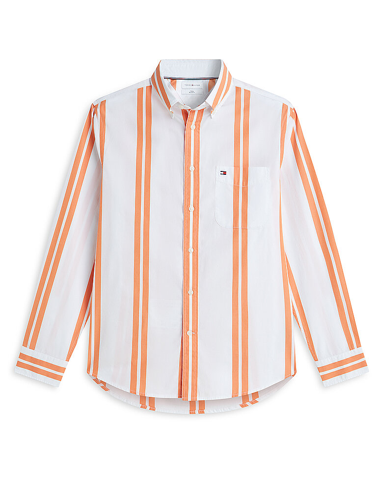 Tommy Hilfiger Camisa Regular Fit naranja