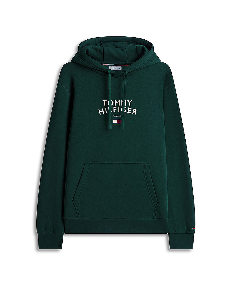 Tommy Hilfiger Sudadera con capucha - Hoodie verde oscuro