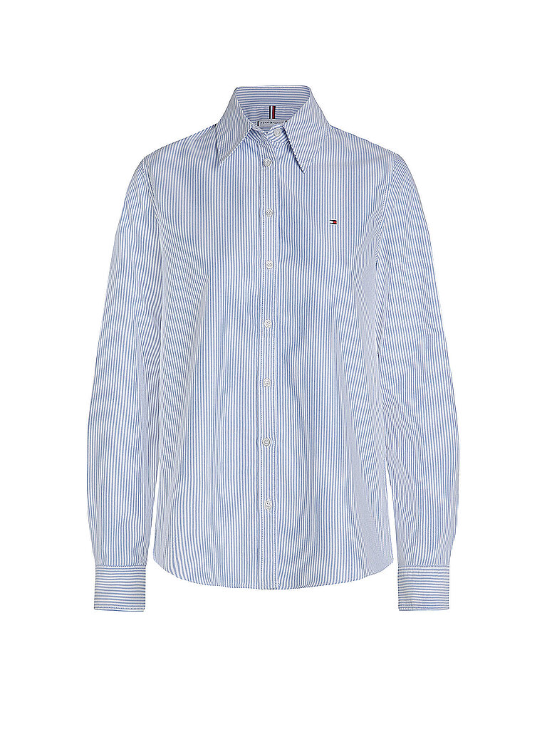 Tommy Hilfiger Blusa Relaxed Fit azul claro