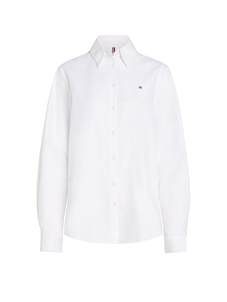 Tommy Hilfiger Blusa Relaxed Fit blanco