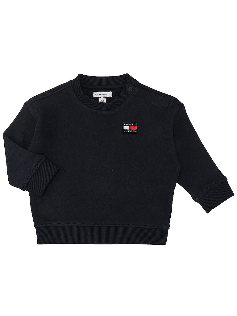 Tommy Hilfiger Sudadera de bebé azul oscuro