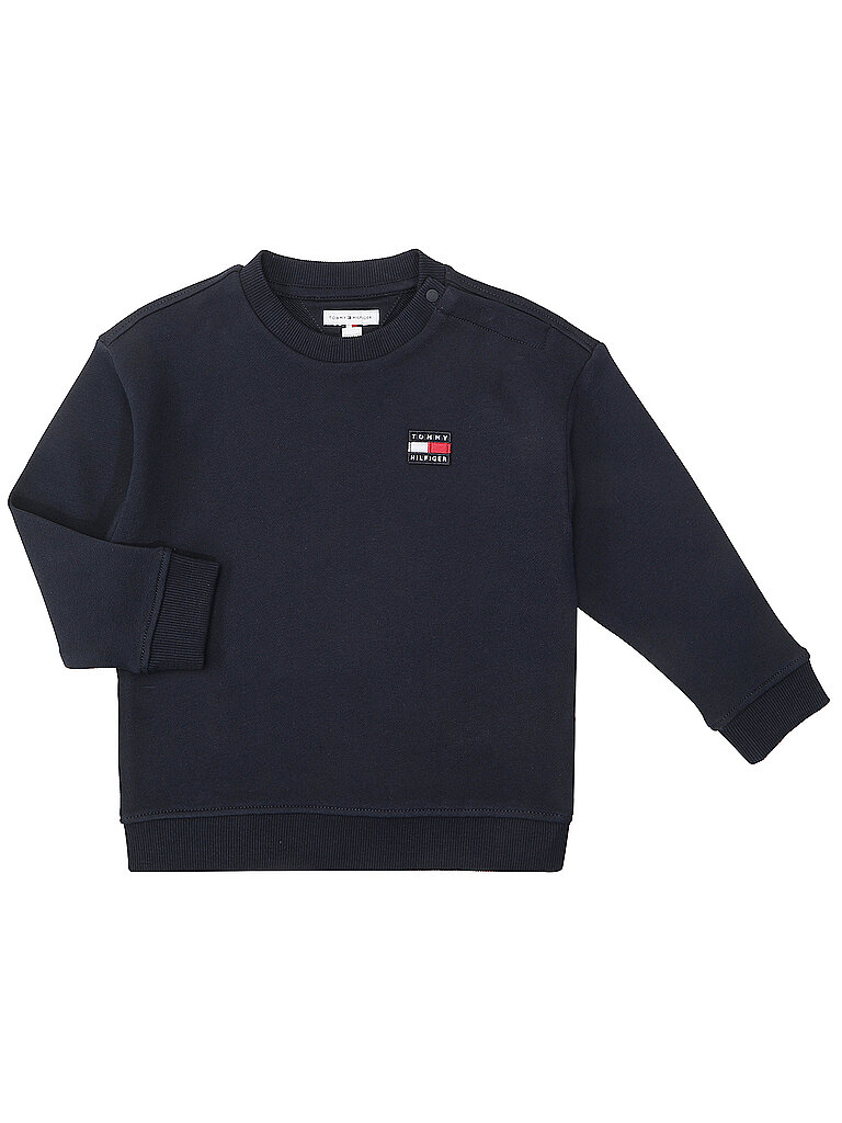 Tommy Hilfiger Suéter para niño azul oscuro