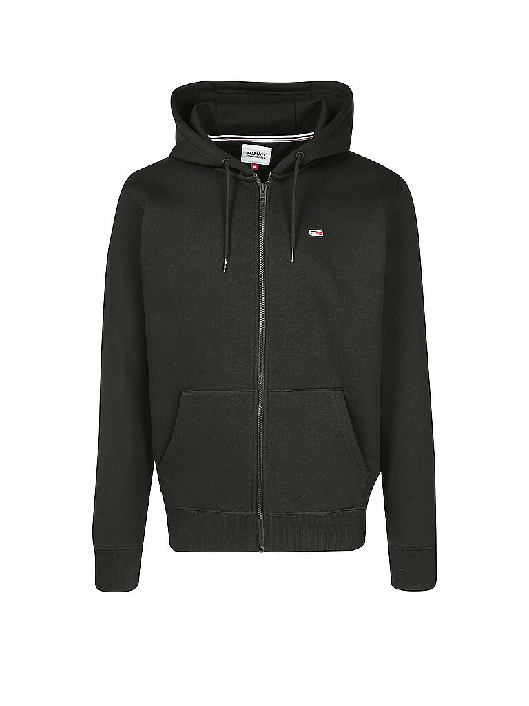 Sudadera con cremallera negro S