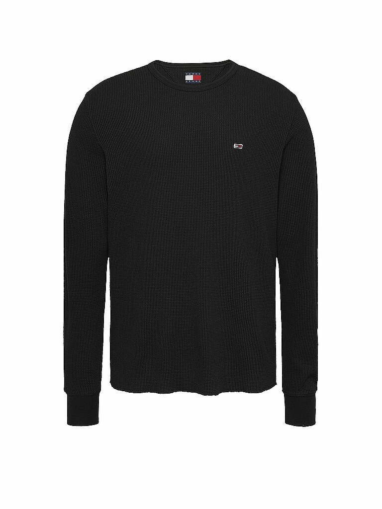 Camiseta de manga larga negro M