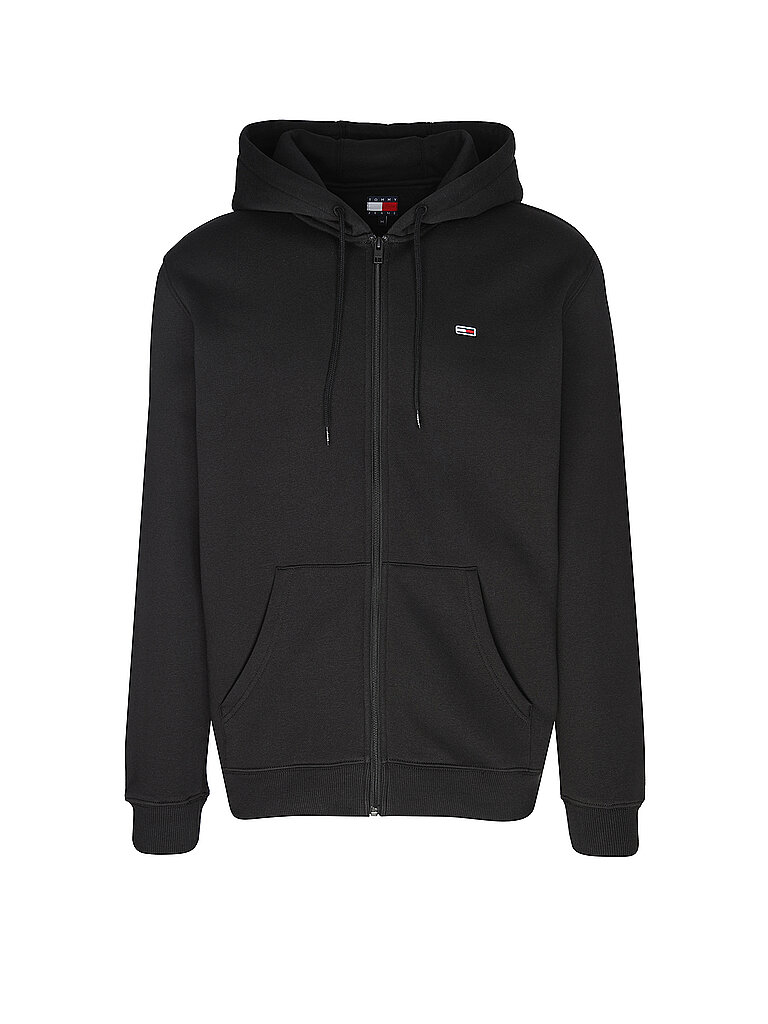 Sudadera con cremallera negro XXL