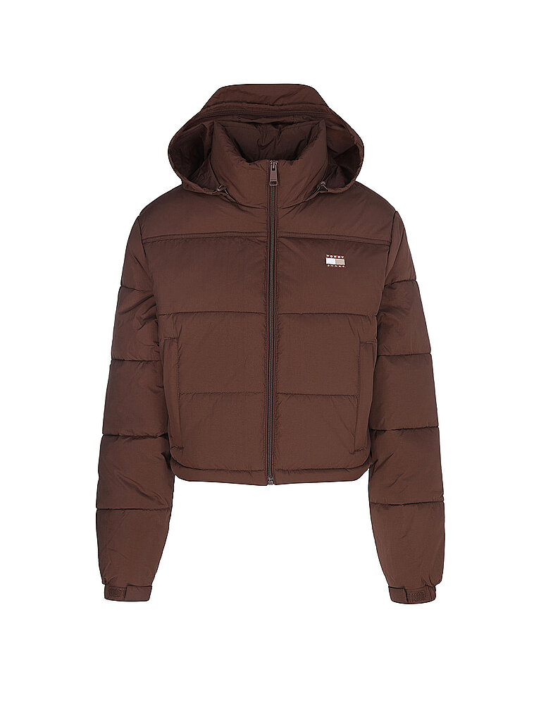 Tommy Jeans Chaqueta acolchada marrón