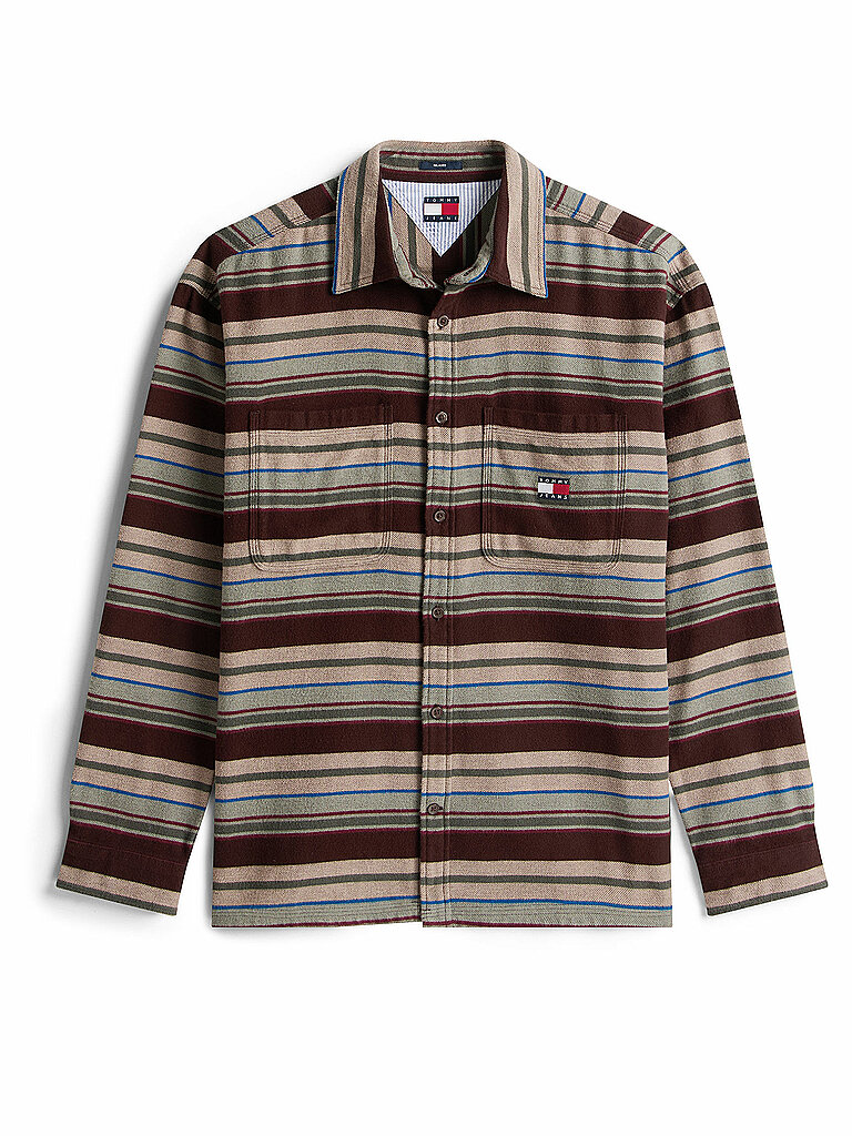 Tommy Jeans Sobrecamisa marrón M