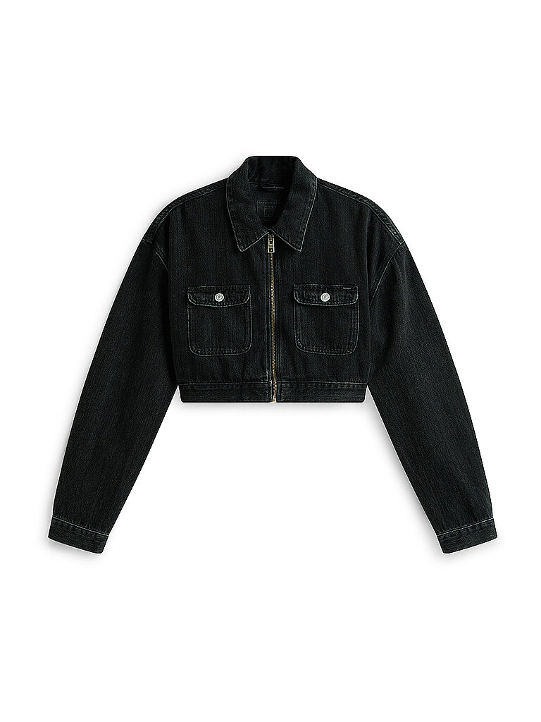 Chaqueta vaquera negro S