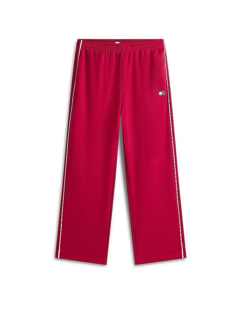 Pantalones de chándal rojo oscuro M