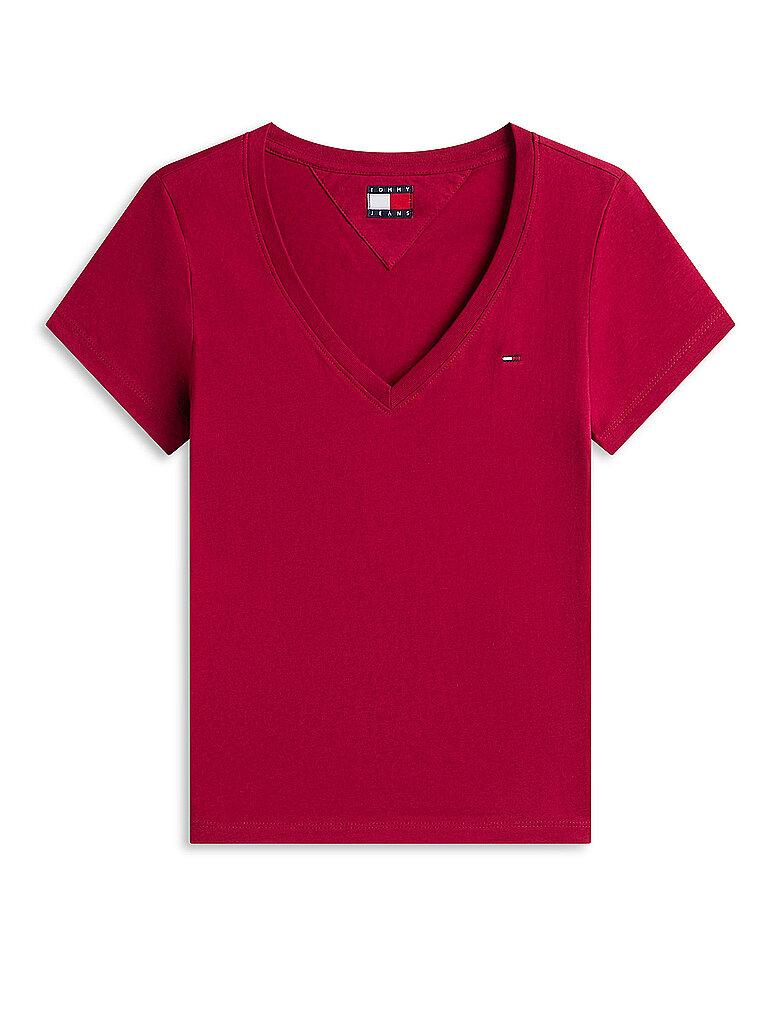 Camiseta rojo oscuro L