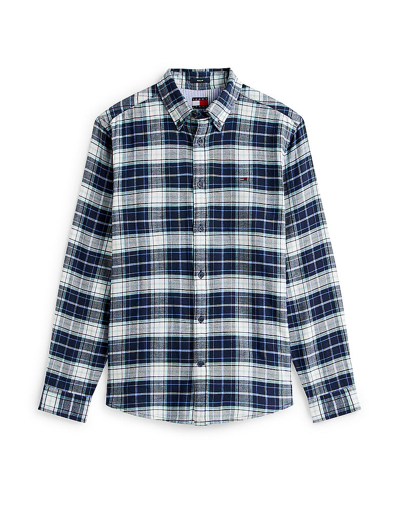 Tommy Jeans Camisa azul oscuro XL