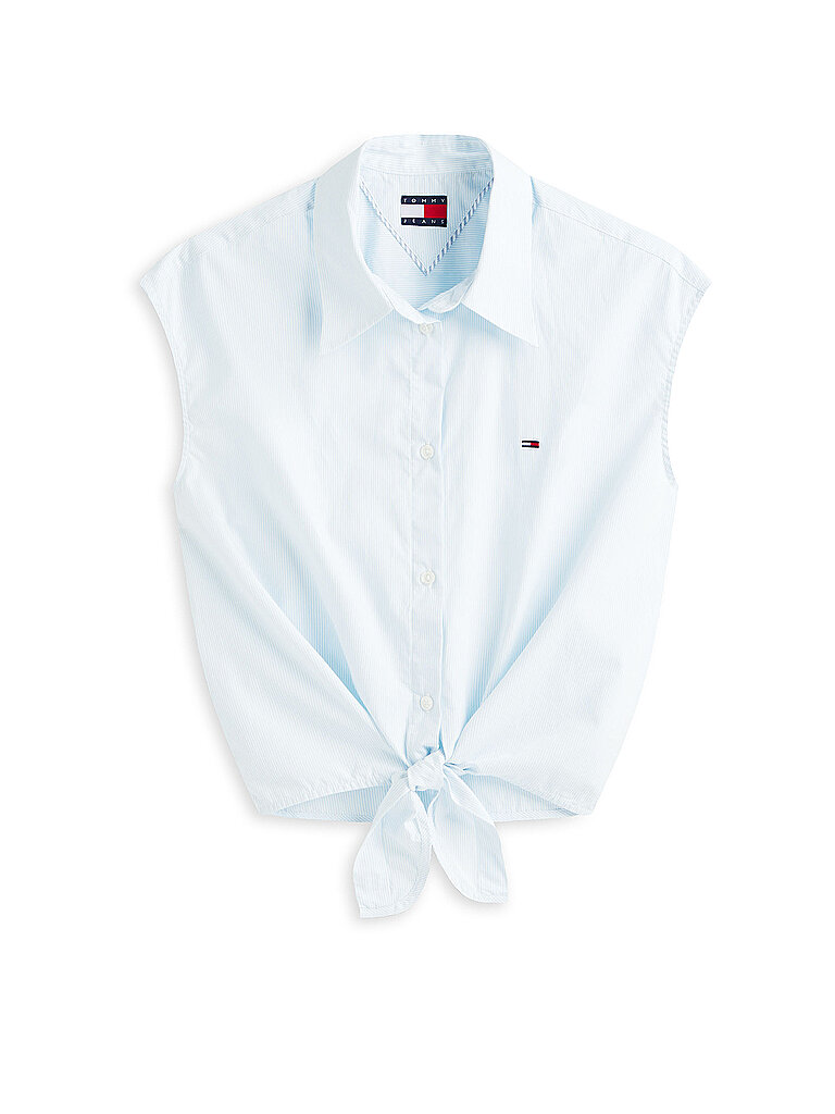 Tommy Jeans Blusa azul claro XS