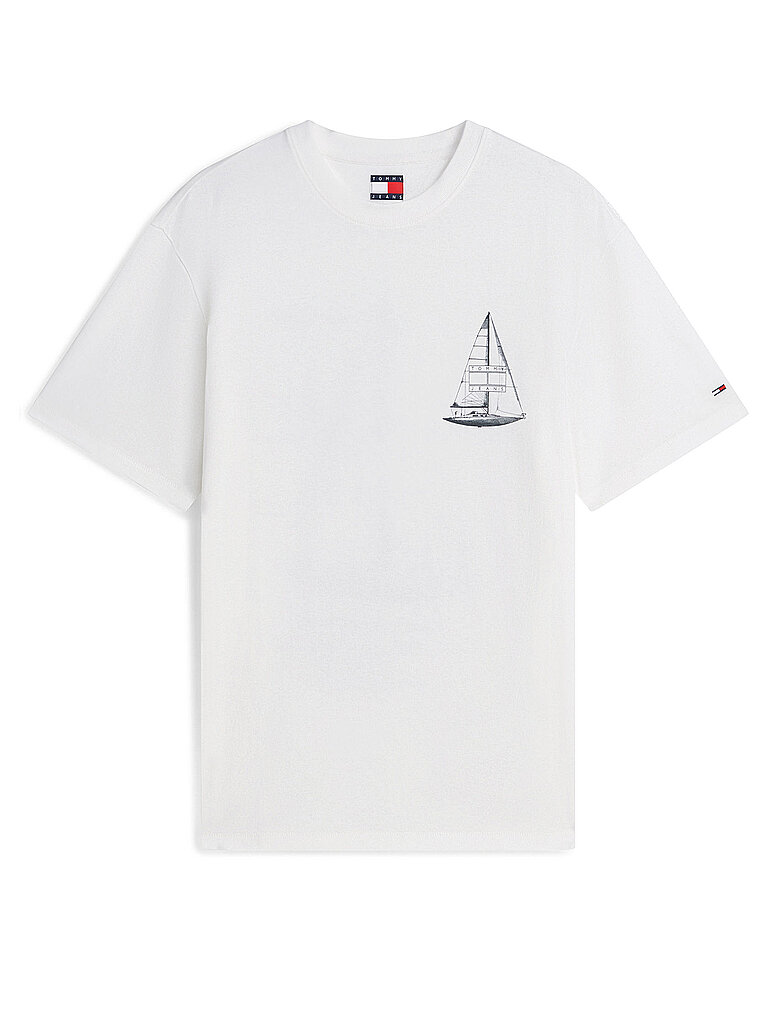 Tommy Jeans Camiseta crema XL