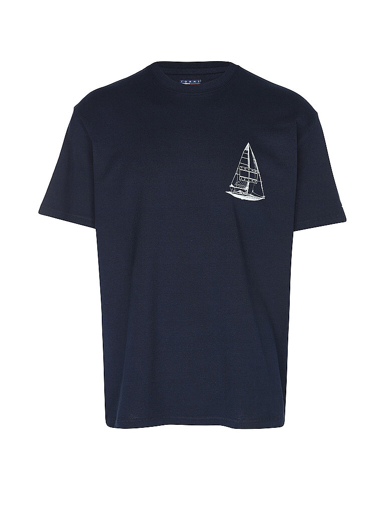 Camiseta azul oscuro L