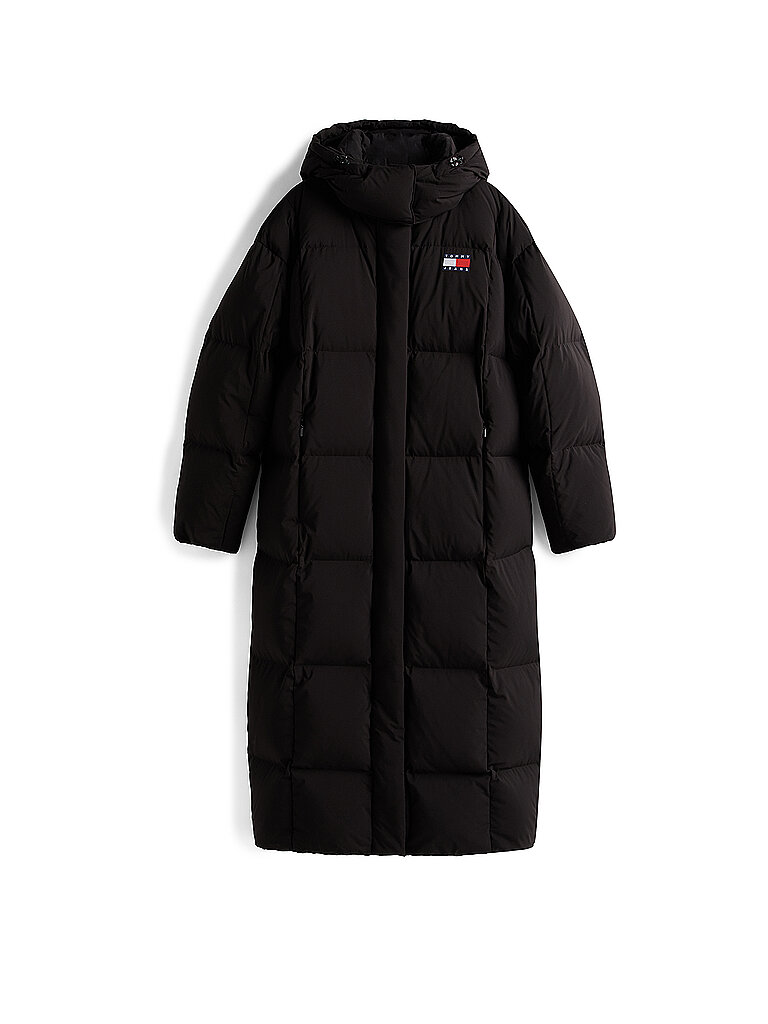 Tommy Jeans Abrigo TJW ALASKA GRID negro