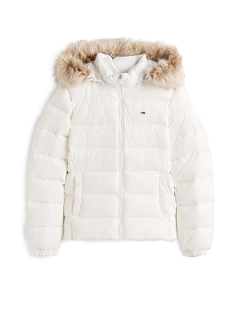 Tommy Jeans Chaqueta de plumón blanco