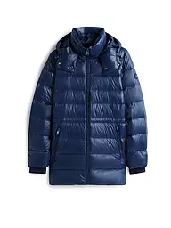 TOMMY HILFIGER | Abrigo acolchado de plumón | Azul oscuro