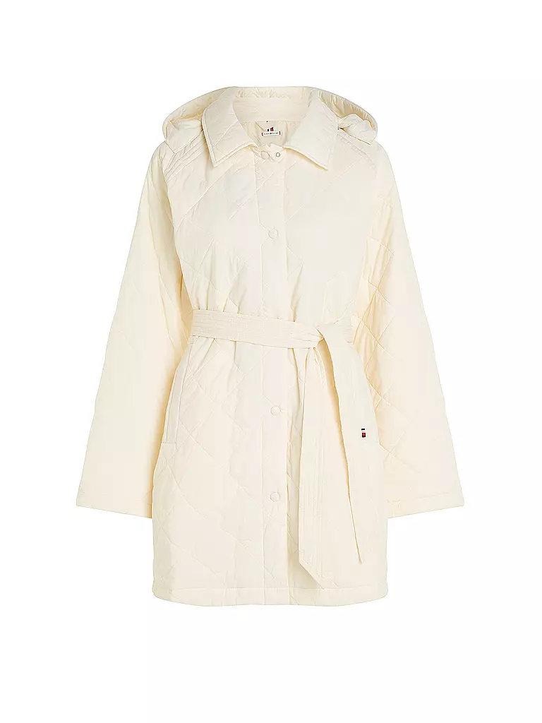 TOMMY HILFIGER | Abrigo acolchado | Crema