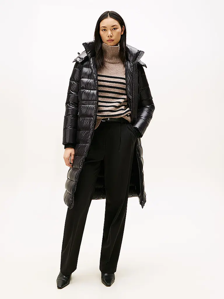 TOMMY HILFIGER | Abrigo acolchado | Negro