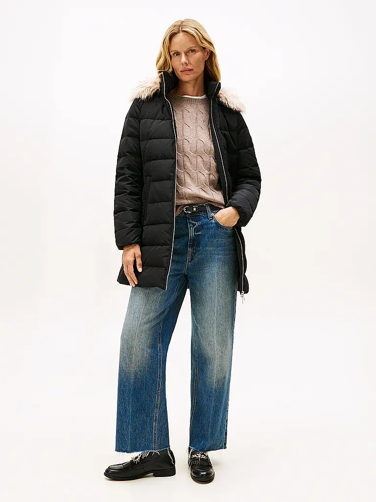 TOMMY HILFIGER | Abrigo acolchado | Negro