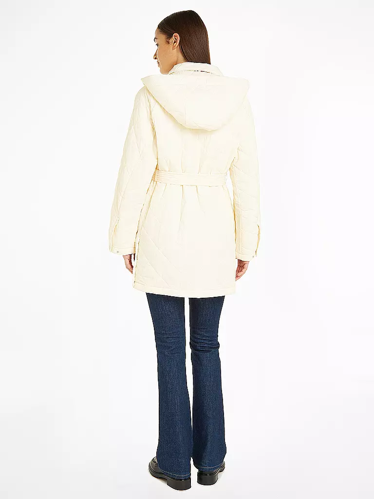 TOMMY HILFIGER | Abrigo acolchado | Crema