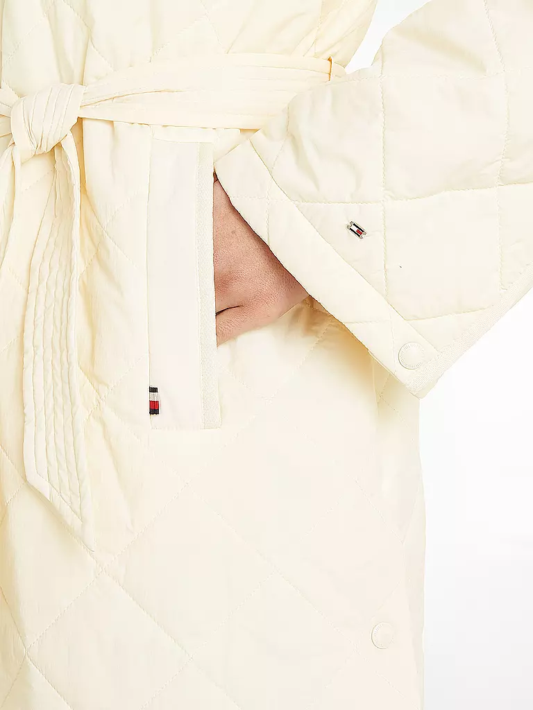 TOMMY HILFIGER | Abrigo acolchado | Crema