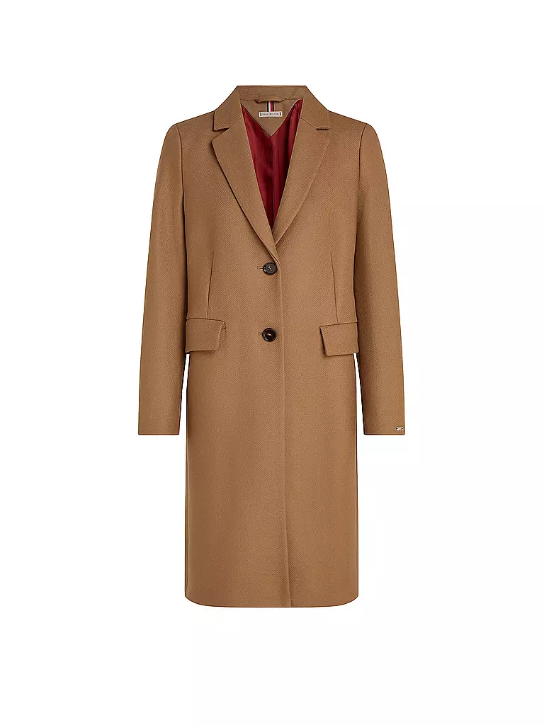 TOMMY HILFIGER | Abrigo de lana | Camel
