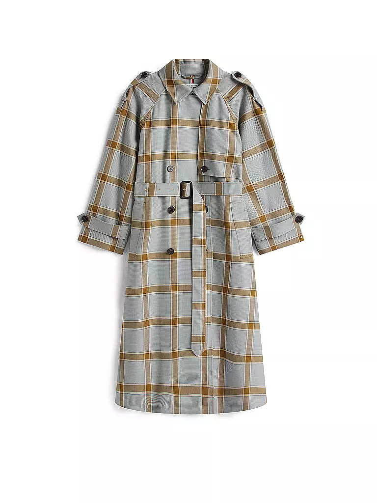 TOMMY HILFIGER | Abrigo de lana | Azul claro