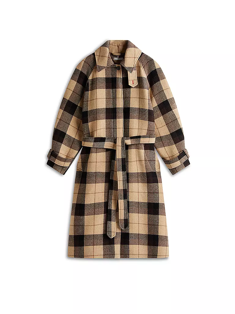 TOMMY HILFIGER | Abrigo de lana | Marrón