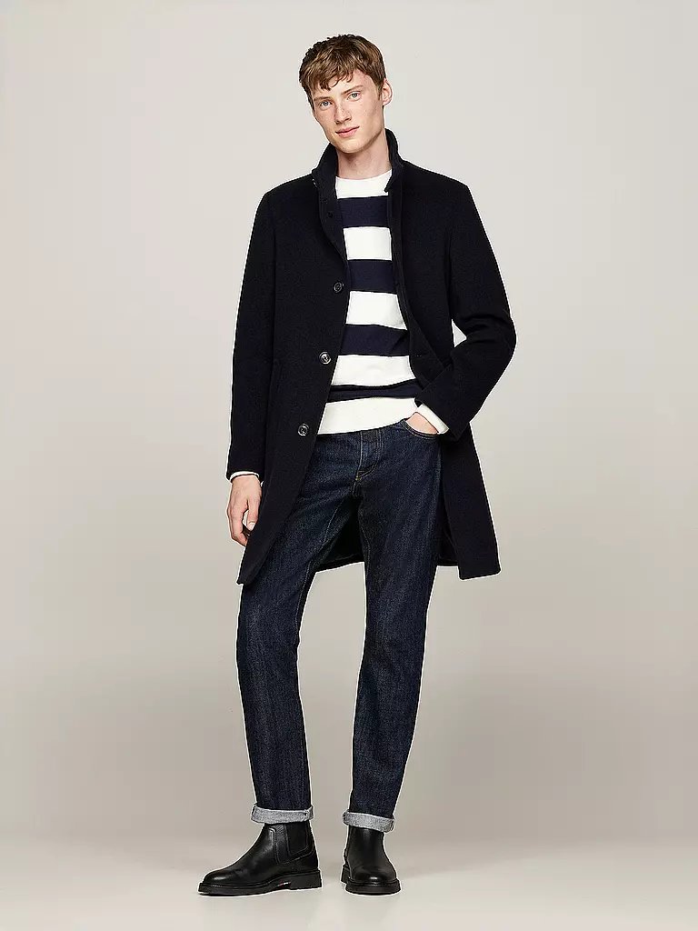 TOMMY HILFIGER | Abrigo de lana | blau