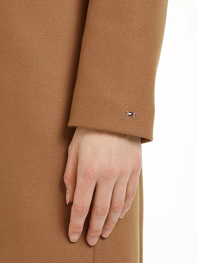 TOMMY HILFIGER | Abrigo de lana | Camel